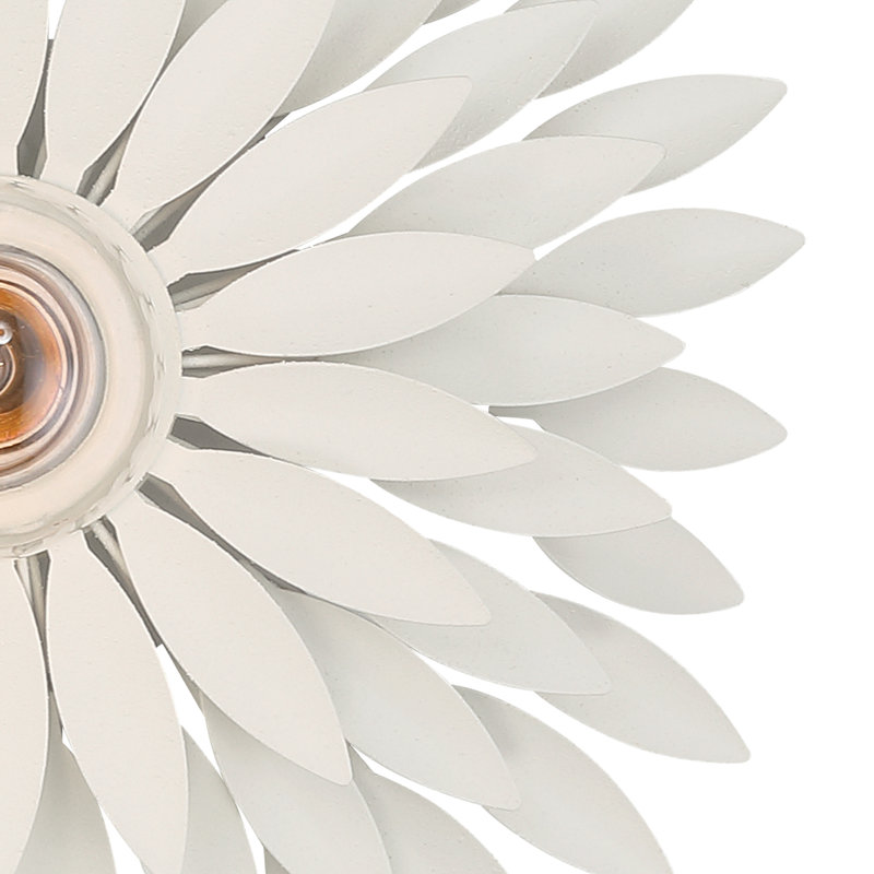 Dassel 1 Light Sconce, White