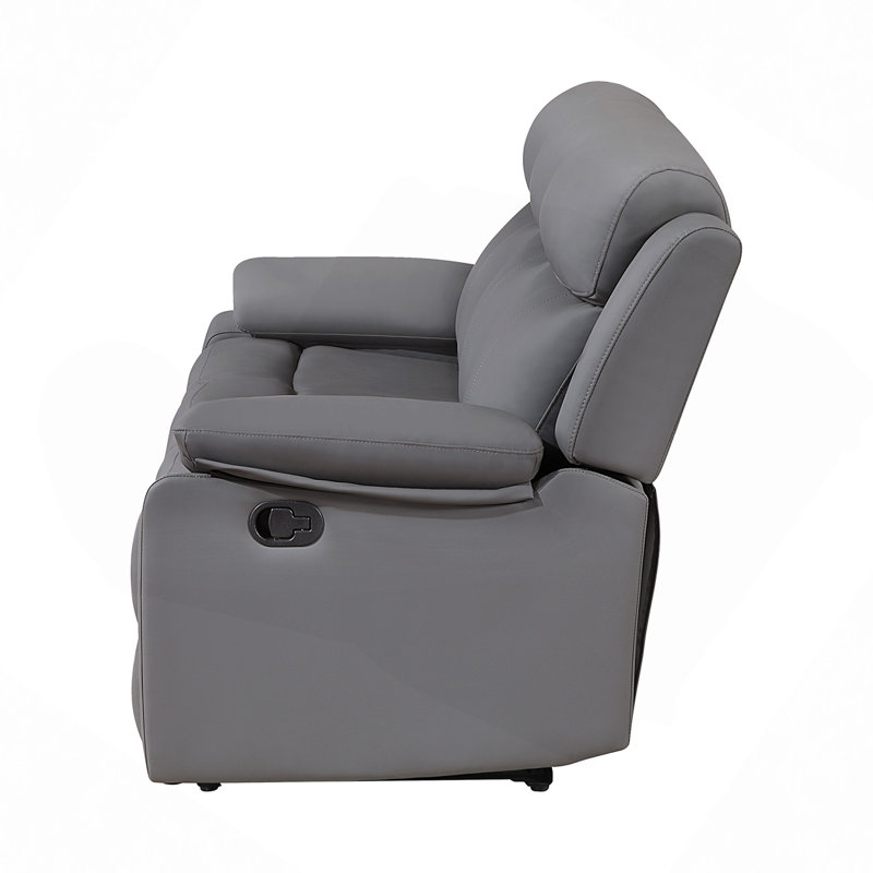 Fauteuil inclinable et oscillant blanc avec DEL Blanche, Gris