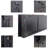 Ultra Thin Recessed Fireplace, 42 Inch, Double Protection, Heat Up To 400 Sq. Ft 42" Wall Mounted , 16 Flame Colors, Ember Bed Colors Options
