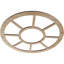 Médaillon de plafond 18 "x 18" x 6 1/2 "ID x T 1/4" Grace-63412153-63412141