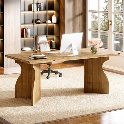 63" W. Home Office Desk,Rectangle Computer Desk
