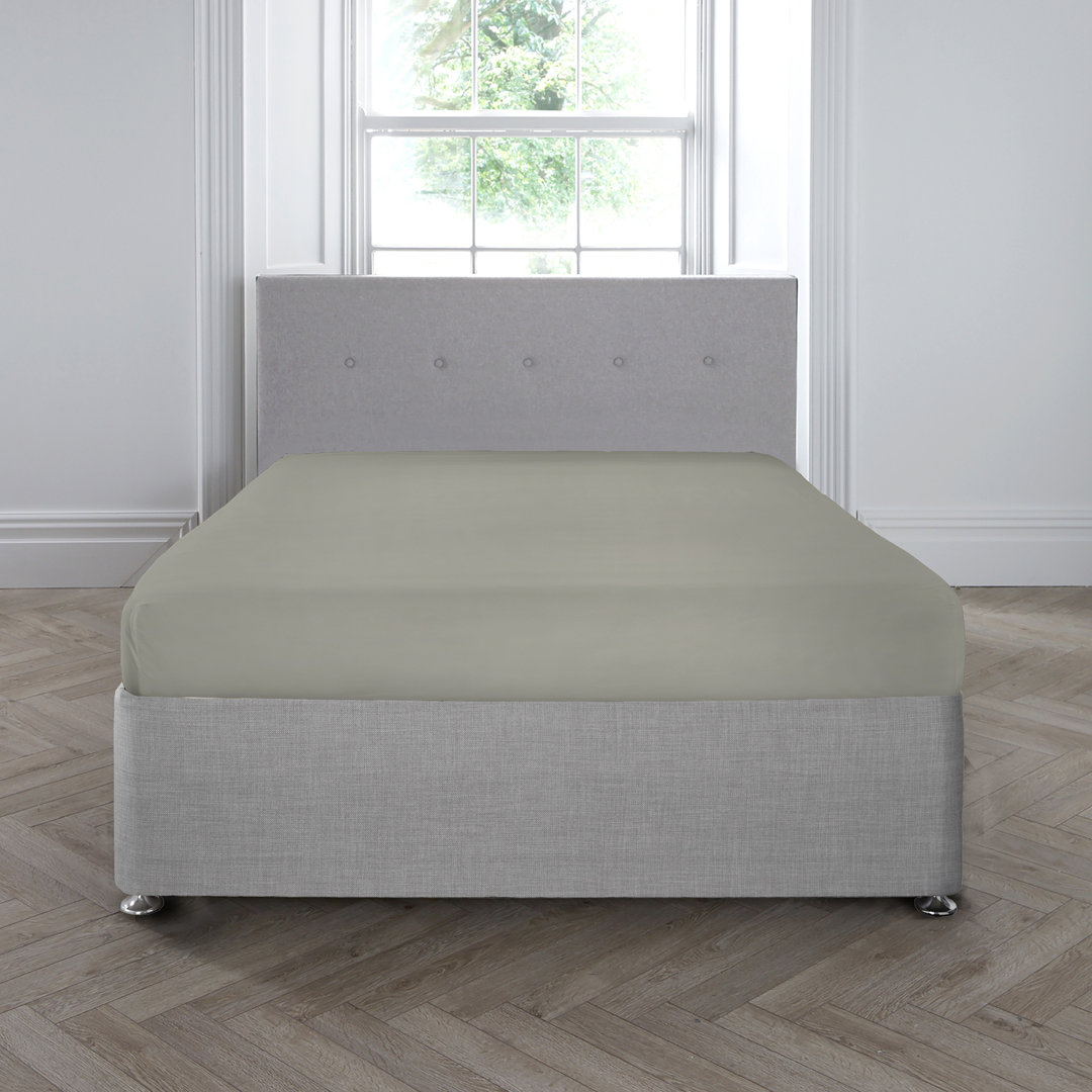 Appletree Bedding 100% Cotton Percale Fitted Sheet
