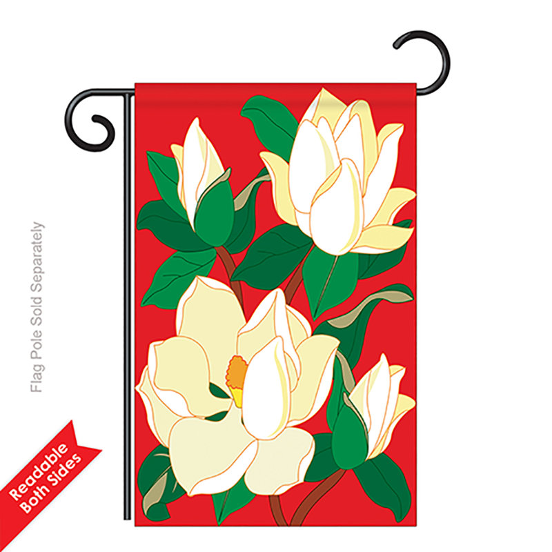 Drapeau de jardin à 2 côtés en polyester 18,5 po x 13 po