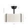 18'' 7-Blade Rope Ceiling Fan With Light Kit And Remote Control
