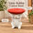 Bunny Side Table with Carrot Tray