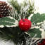 Faux Lighted Mixed Assortment 35cm Wreath