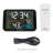 Digital Electric Tabletop Clock with Alarm in Black