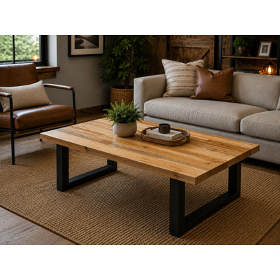 Weathered Luxe Timber Revival Coffee Table