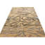 Distressed Homage Hand Knotted Wool Animal Print Area Rug in Black, Beige, Brown, Orange, Gray, Blue-1192621206