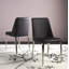 Chaise de salle à manger rembourrée Chromium-22556528
