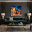 Art urbain sur toile, villes Casablanca, Maroc-1796499006