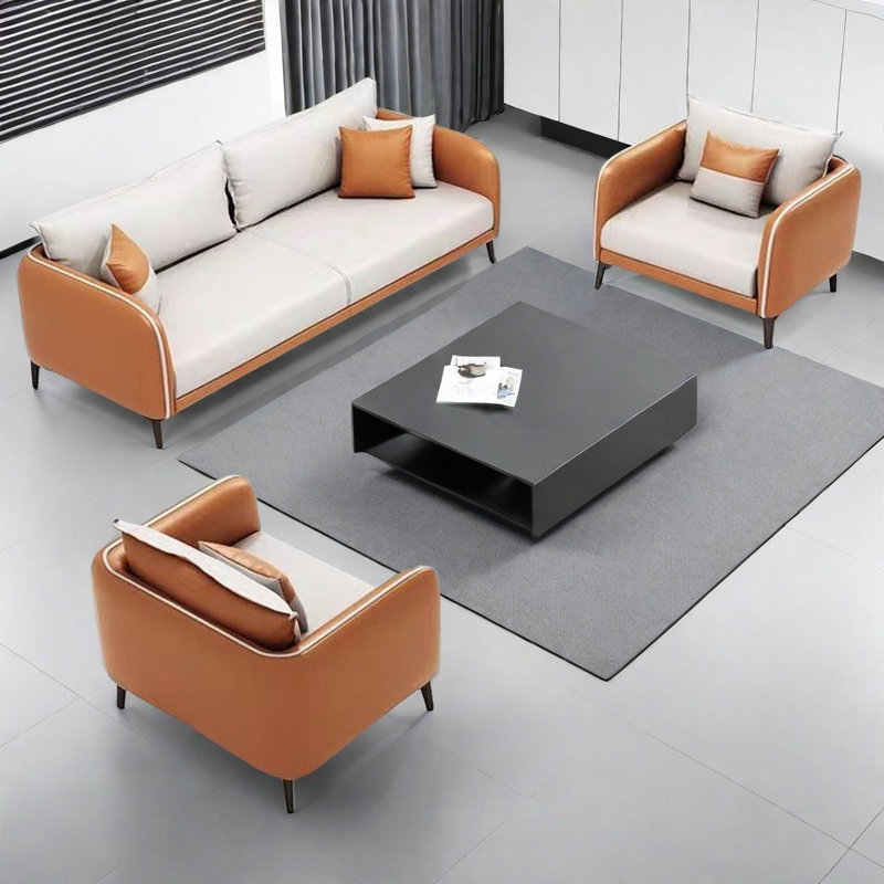 Fynn, Orange, blanc cassé