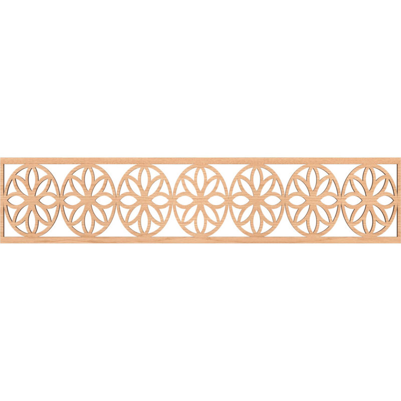 Moulure Blume, H 10 po x l 46,75 po x P 0,25 po, Noyer blanc