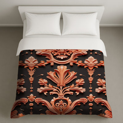 Ornate Floral Motif Duvet Covers