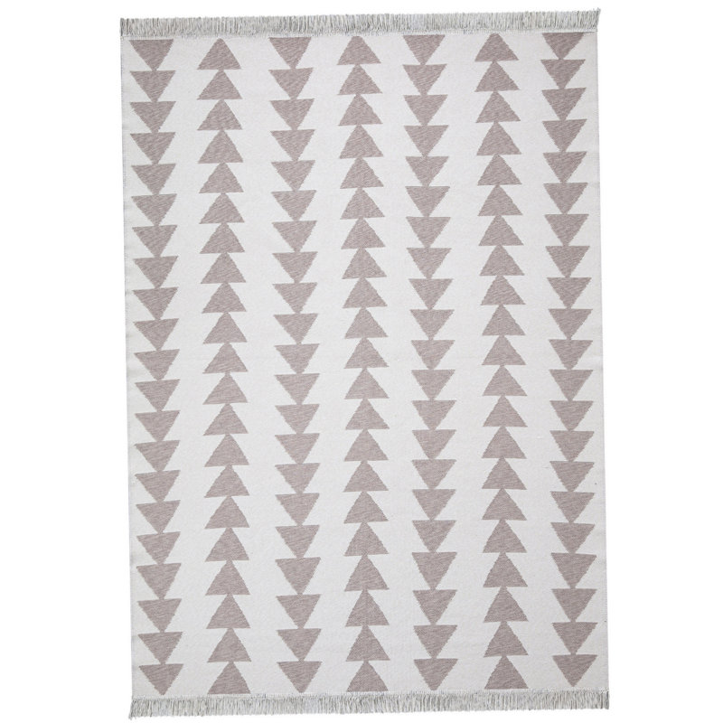 Martaja Cotton Chevron Indoor Rug