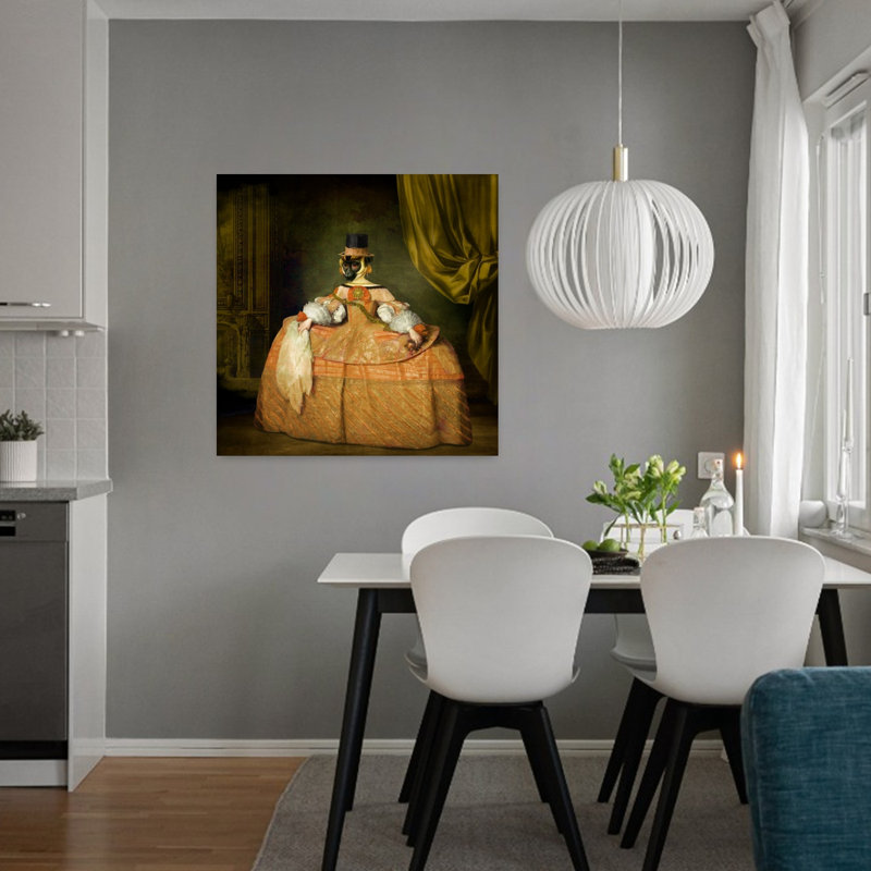 Art contemporain, art contemporain classique élégant, H 32 po x l 32 po