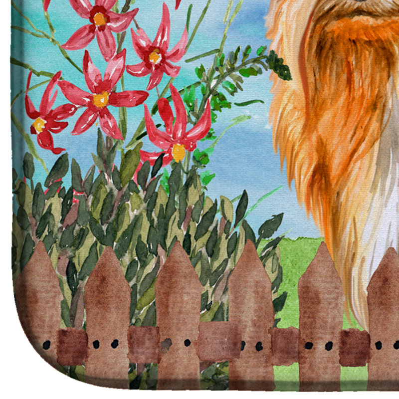 Tapis de séchage à ressorts yorkshire terrier