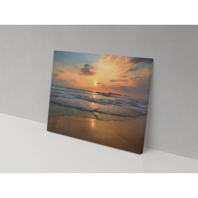 Beach Waves - Wrapped Canvas Print