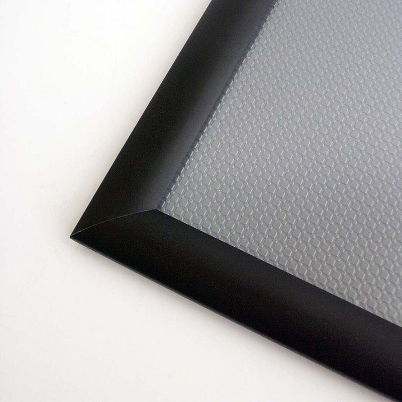 Black Aluminum Snap Open Wall Poster Frame