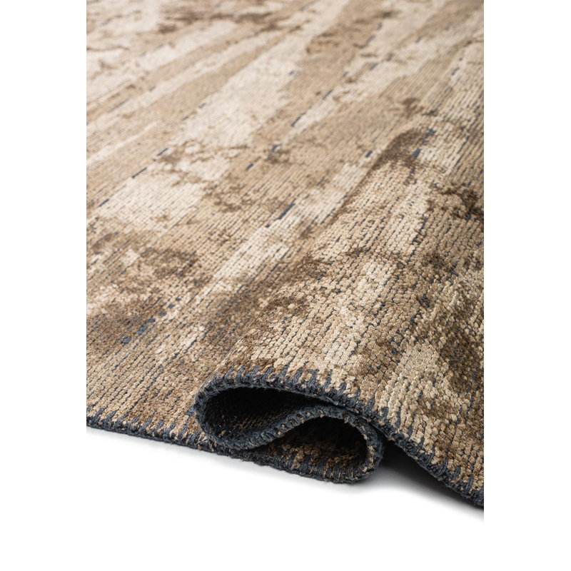 Zebra Chevron Contemporary Area Rug, Rectangle 9'10" x 14'