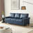 Classic Living Room Nails Sofa Faux Leather-253017794-245945508
