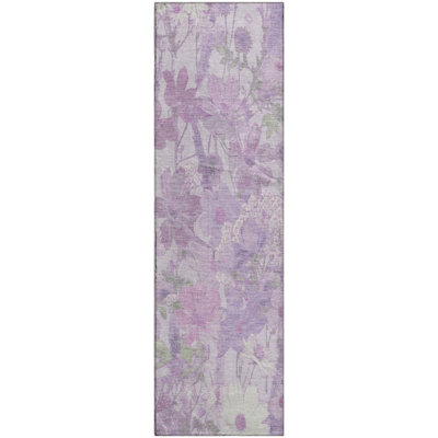 Premium Machine Washable Elize AMF1506 Floral Rug