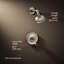 Kohler Purist Rite Temp Showering Kit with Multi-function handshower and slidebar-95816396