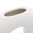 Halo 13" Ribbed Rounded Rectangle Ceramic White Vase-1153895343