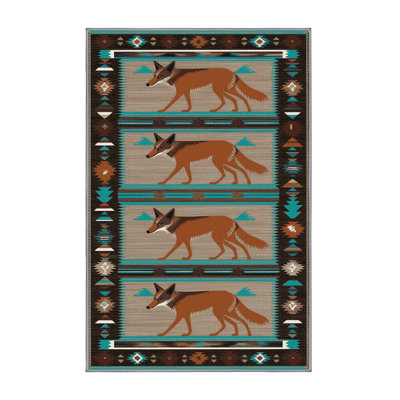  Tapis lavable Coyote Southwestern