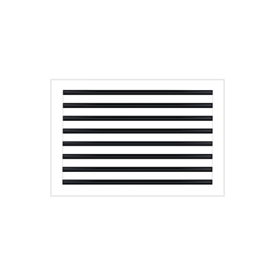 BUILDMART - 24x16 Modern AC Vent Cover - Standard Linear Slot Diffuser - Register Grille / Size: 2" H x 16" W x 24" L