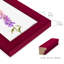 Toile encadrée de qualité supérieure Annie 's Foxglove I - prête à être accrochée-82009966-82009967