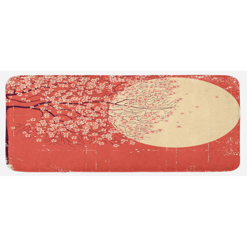 Eclectic Polyester Kitchen Mat
