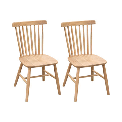 Liseron Solid Wood Slat Back Dining Chair