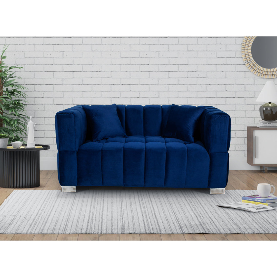 Sofa Ackworth aus Samt