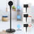 Industrial Retro Metal Drum Jet Oscillating Standing Floor Fan Remote Control Timer 3 Speeds Setting