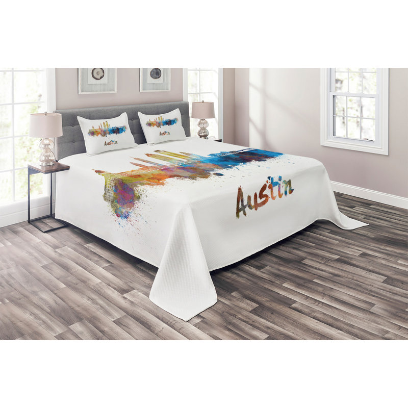 Modern & Contemporary Polyester Coverlet