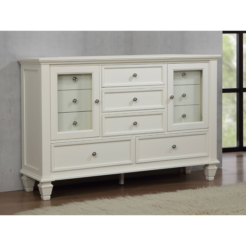 Fraser 61.25'' W 11 - Drawer Dresser, Cream White