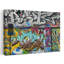 Artistic Graffiti On The U2 Wall In Windmill Lane Dublin City Ireland by George Munday - Wrapped Canvas Print-1516028664