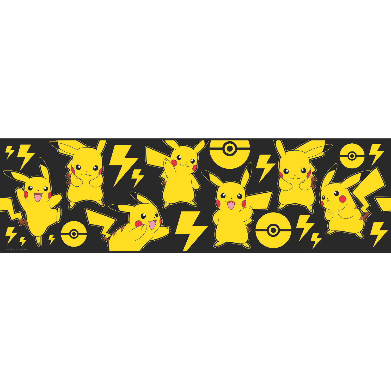 Room Mates Pokemon Pikachu Peel & Stick Wallpaper Border | Wayfair room-mates-pokemon-pikachu-peel-stick-wallpaper-border-wayfair
