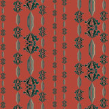 Charlie | Floral Stripe Wallpaper Double Roll