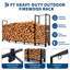 243 W x 32 D Log Rack