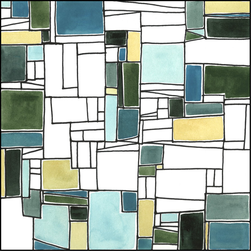 Speck I by Jenna Guthrie - Wrapped Canvas Print, 30cm H x 30cm W