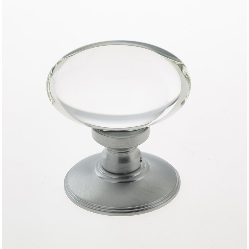 Houck Passage Knobset, Satin Chrome