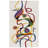 Candrice Hand Tufted Wool/Cotton Abstract Rug in Ivory/Red-660395679