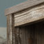 Bibliothèque avec portes