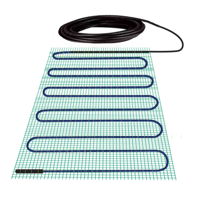 Tapis de douche ou de banc électrique chauffant TempZone 120V, 2,7 pi x 5 pi