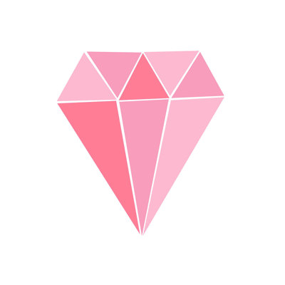 «Blush Diamond», impression sur toile tendue