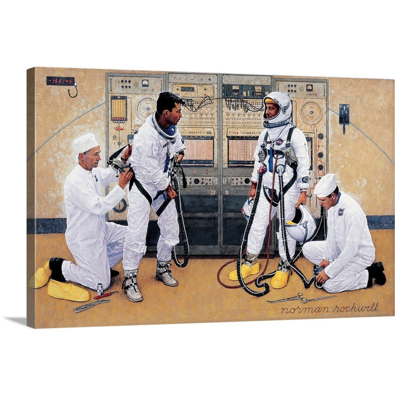 «The Longest Step», art mural sur toile, Toile tendue, H 24 po x l 36 po x P 1,25 po