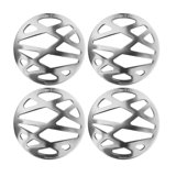 City Stainless Steel Round Coaster