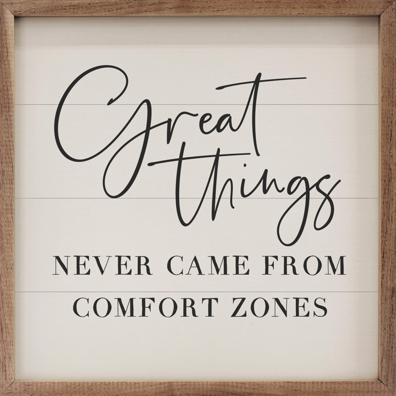 Great Things White, 4" H x 4" W